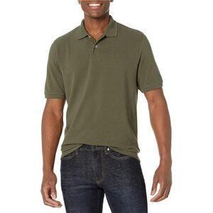 Essentials Men's Regular-Fit Cotton Pique Polo Shirt